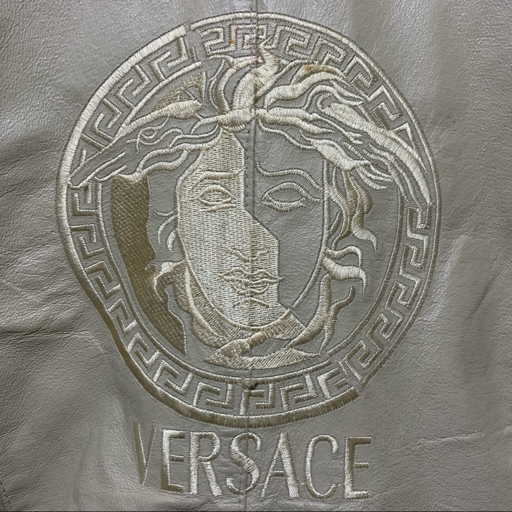 Versace Jeans Couture Leather Bomber